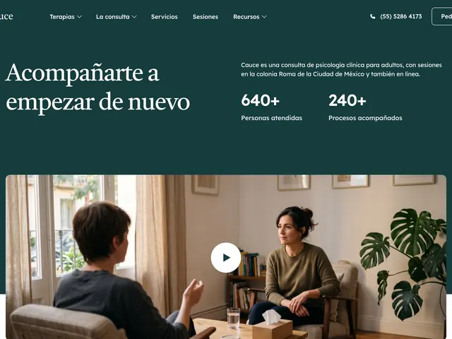 Cauce Psicología, Psicología clínica · Ciudad de México